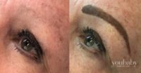 55-64 year old woman treated with Permanent Makeup